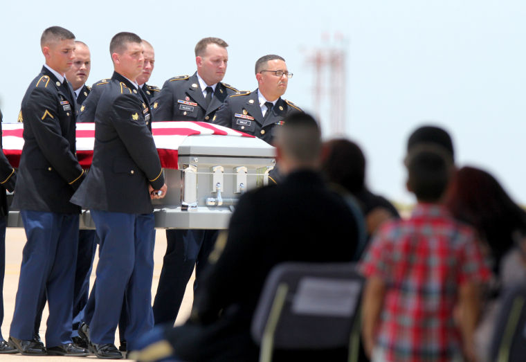 Spc. Ember Alt Ramp Ceremony